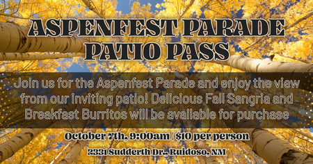 Aspenfest Parade Patio Pass